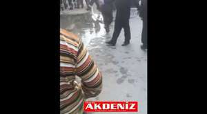 Tarsus'ta trafik kazası kameraya takıldı