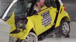 2008 Smart Fortwo moderate overlap test