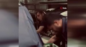 Sarp kapısında telefon izdihamı