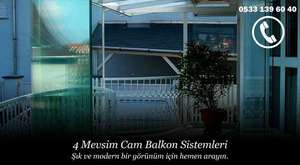 Konya Cam Balkon Sistemleri-Vizyon Cam Balkon-Konya Balkon Camlama