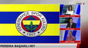 Fenerbahçeli yıldız futbolcu Van Persie ve Teknik direktör Pereira ortak basın toplantısı 