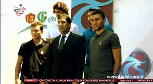 Malouda ve Bosingwa Trabzon imza töreni