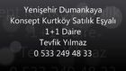 Yenişehir Dumankaya Konsept Kurtköy Satılık Eşyalı 1+1 Daire Kasım 2018