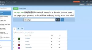 Filipince Yazma Testi