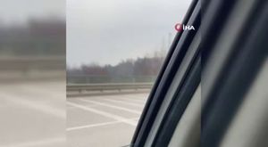 Bursa’da ölümle dans kamerada