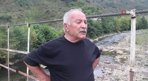 Bursa'da aracın altında kalmaktan son anda kurtuldu