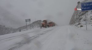 Antalya-Konya kara yolu kara teslim oldu!