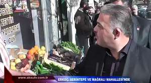 Seçim Çalışmalarına Sürdüren Ak Parti Büyükşehir Belediye Başkan Adayı Fatih Mehmet Erkoç, Serintepe Ve Mağralı Mahallesini Ziyaret Etti