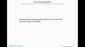 Cloud Computing Nedir ? 
