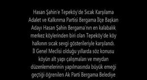 Hasan Şahin’e Köy’de Miting Gibi Karşılama