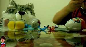 6 Adet Plastik Dinozor ile Oynuyorum - Bir Küçük Adam 2014 [HD] ve Şirinler Oyuncakları