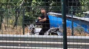 Bursa'da şiddetli rüzgar denizi taşırdı, teknede alabora oldular!