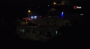 Bursa'da villaya yıldırım düştü