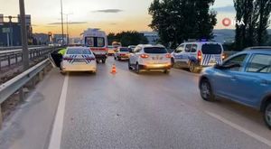 Bursa'da zincirleme kaza: Kaçmaya çalışan alkollü sürücü yakalandı!