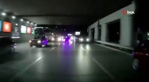 Motosiklet faresini 200 güvenlik kamerasını inceleyerek yakaladılar