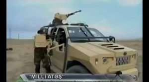 Azərbaycan istehsalı - GÜRZƏ patrul maşını 