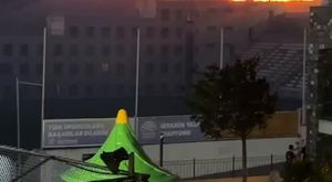 Bursa'da geri dönüşüm fabrikasında korkutan yangın!