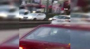 Bursa'da otomobilli mazgal hırsızları kamerada