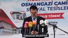 Hüdavendigâr Osmangazi Camii dualarla ibadete açıldı