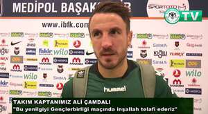 Teknik Direktörümüz Aykut Kocaman`ın Medipol Başakşehir maçı sonrası değerlendirmesi 