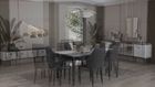 DINING ROOM SET-White Cross