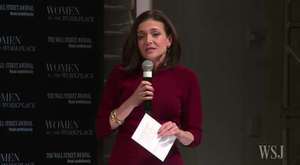 Sheryl Sandberg on Women at Work at WSJ