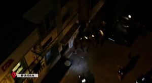 İstanbul’u aydınlatan şimşekler Bursa’dan bile görüldü