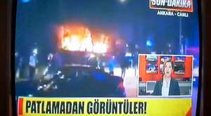 Ankara’da büyük patlama 17 Şubat 2016  | Devlet Mahallesi | Askeri servis aracına bombalı saldırı 