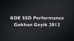 KDE SSD Performance