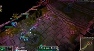 Zac with 6 Warmogs, Revive, Red potion + Lulu Ult AND Health pasisve