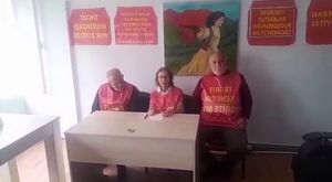 Avusturya Linz Halk Cephesi Filistin Yürüyüşüne Katıldı...