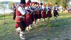 Güney Rodoplar Pomak Köyü Folklor ekibi Bulgaristan