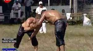 Oil Wrestling  Ahmet Taşçı - Kadir Birlik 1990 Yılı Final Maçı 