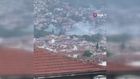 Bursa'da Uludağ'ın eteklerinde korkutan yangın! Sokağa döküldüler...