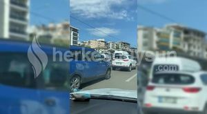 Bursa'da hastane otoparkında korkutan yangın! 