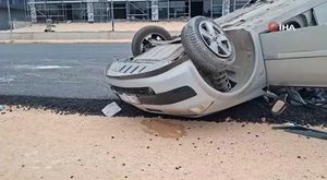 Bursa'da lüks cip alev alev yandı