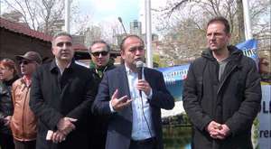 CHP İstanbul İl Yönetimi ve Başakşehir,Avcılar İlçe Başkanlarıda Gölet Basın Açıklamasını destekleyenler arasındaydı