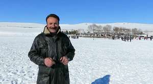 #Kars'ta Kızak ve Minübüs yarışı=ts