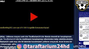 (Live)Beşiktaş - Udinese Maçı canlı izle Sifresiz online 2 Ağustos Cuma 