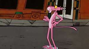 The Pink Panther in _We Give Pink Stamps_