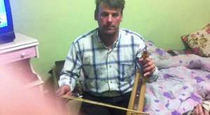 Bafra çamaltı köyünün yöresel sanatçısı Cavit dönmez