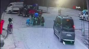 Bursa'da traktörle kızının üzerinden geçti! Ağır yaralandı...