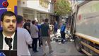AK PARTİLİ İNAN ÇÖPLERİ GÖSTERDİ TUGAY KAMYONLA YOLA DÜŞTÜ