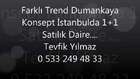Farklı Trend Dumankaya Konsept İstanbulda 1+1 Satılık Daire