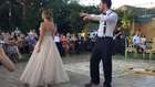 Bride puts a spell on her magician groom during first dance 