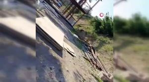 Ehliyetsiz sürücü tersten geldi, trafik polisini böyle ezdi