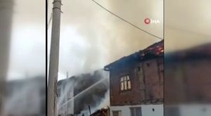 Bursa'da sazlık alanda yangın çıktı!