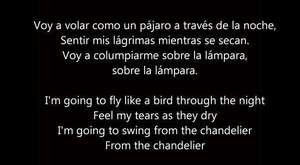 Sia - Chandelier Subtitulada en ingles y español 