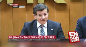 Davutoğlu'nun AK Parti teşkilatları toplantısı konuşması