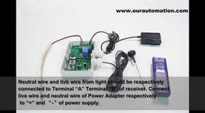 How to Remote Control Linear Actuator Motor by Ordinary 2ch RF Remote Control Kit? 
